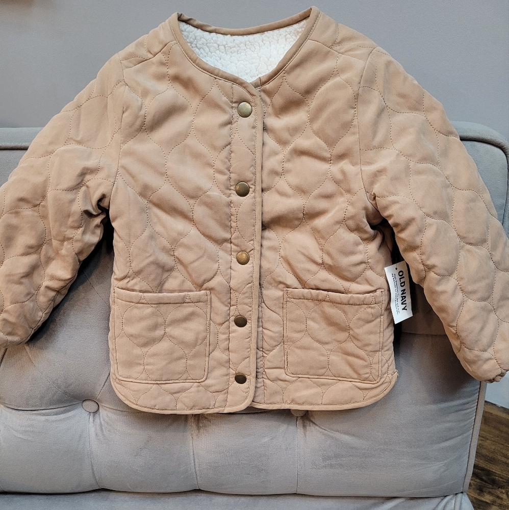 Old Navy REVERSIBLE jacket  Camel/Cream